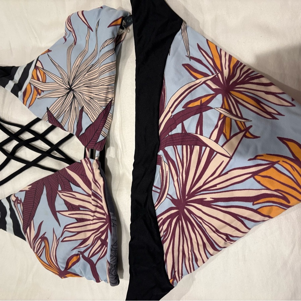 Reversible Bikini with Crisscross Back